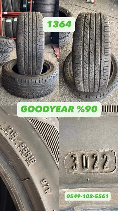 215/55R16 97W GOODYEAR (Y22) 2 ADET