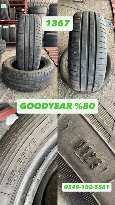 195/55R16 91V GOODYEAR (Y25) 2 ADET