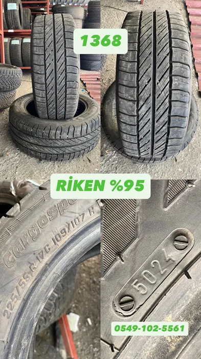 225/55R17C 109/107H RİKEN (Y24) 2 ADET