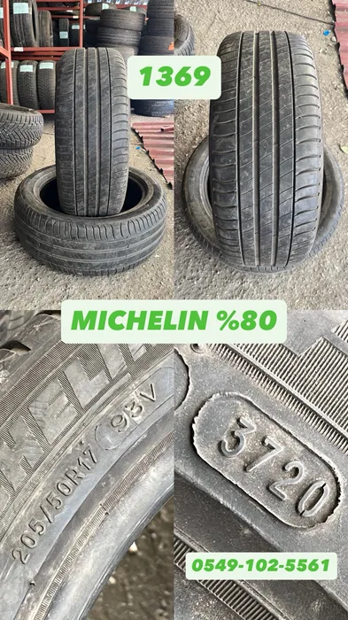 205/50R17 93V MICHELIN (Y20) 2 ADET