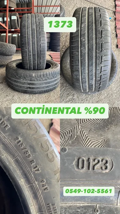 215/55R17 94V CONTİNENTAL (Y23) 2 ADET