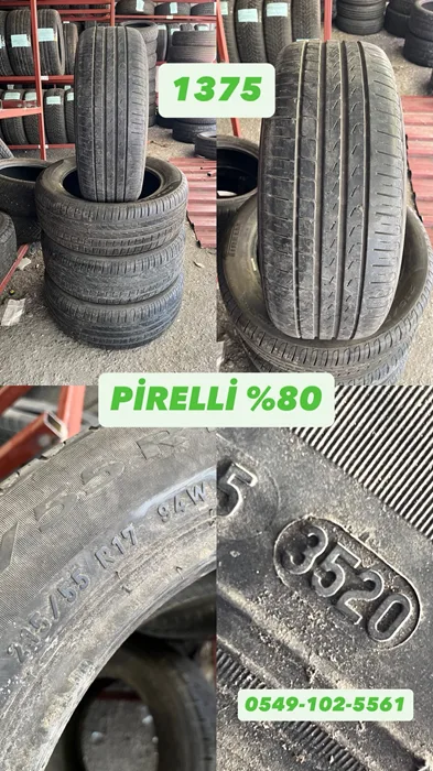 215/55R17 94W PİRELLİ (Y20) 2 ADET