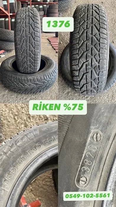 185/65R15 88T RİKEN (K20) 2 ADET