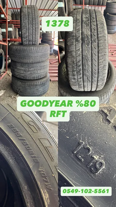255/50R19 107W 285/45R19 111W GOODYEAR RFT SET (Y19) 4 ADET
