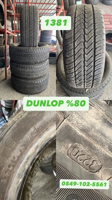 225/55R17C 109/107H DUNLOP (Y20) 4 ADET