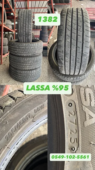 205/45R17 88W LASSA (Y25) 4 ADET