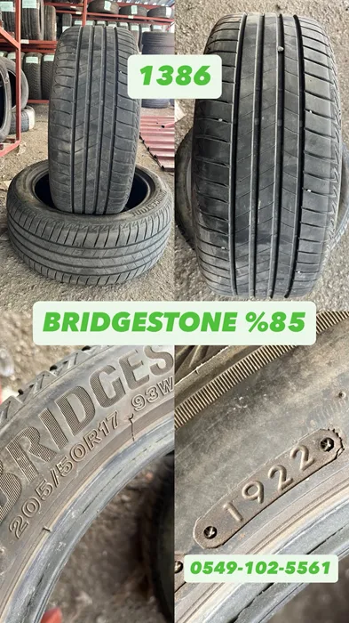 205/55R17 93W BRIDGESTONE (Y22) 2 ADET