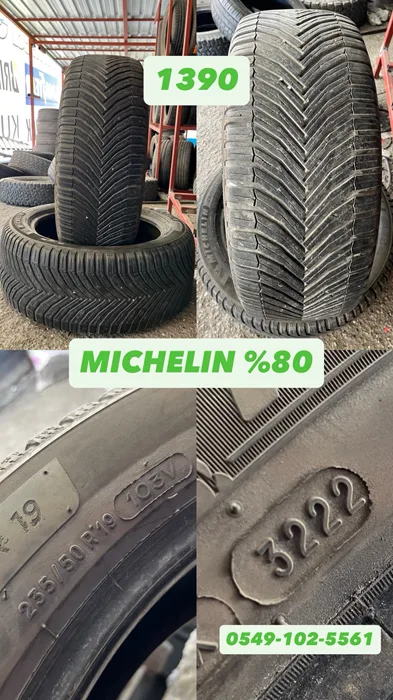235/50R19 105V MICHELIN (M22) 2 ADET