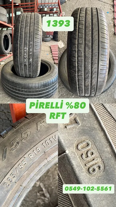 235/55R19 101V PİRELLİ RFT (Y16) 2 ADET