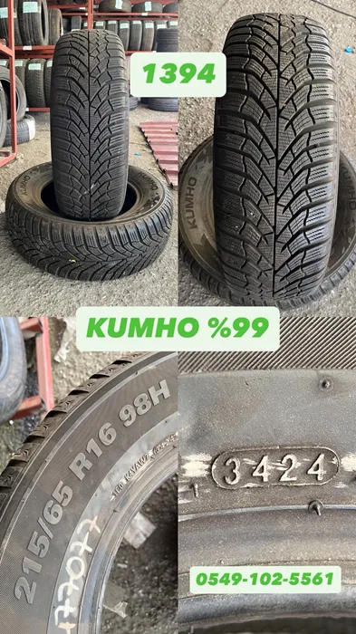 215/65R16 98H KUMHO (K24) 2 ADET