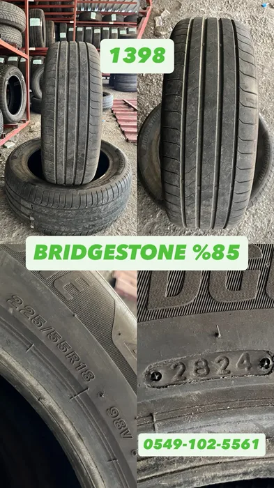 225/55R18 98V BRIDGESTONE (Y24) 2 ADET