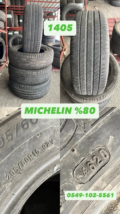 205/60R16 92V MICHELIN (Y20) 4 ADET