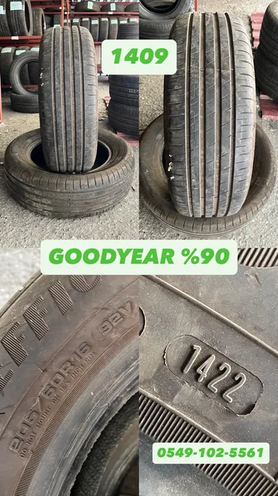 205/60R16 92V GOODYEAR (Y22) 2 ADET