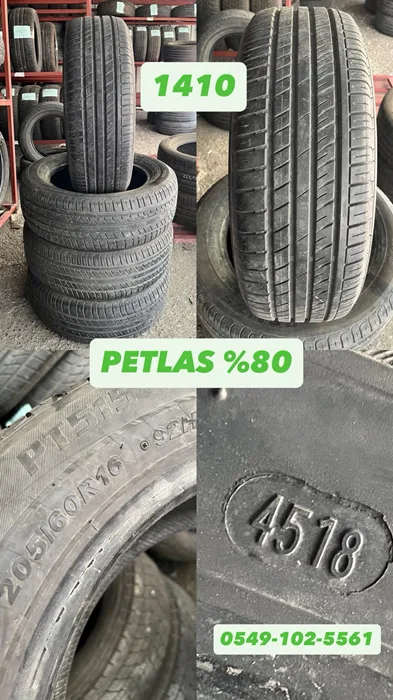 205/60R16 92H PETLAS (Y18) 4 ADET