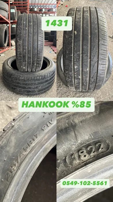 215/45R17 91V HANKOOK (Y22) 2 ADET