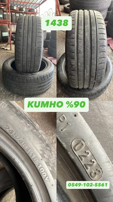 245/45R18 100Y KUMHO (Y23) 2 ADET