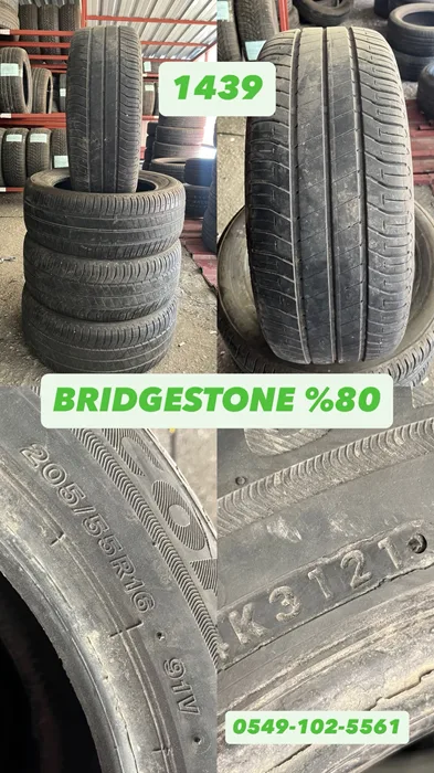 205/55R16 91V BRIDGESTONE (Y21) 4 ADET