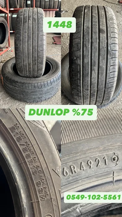 215/55R16 93H DUNLOP (Y21) 2 ADET
