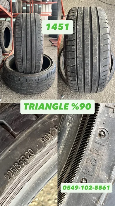 225/35R20 90Y TRIANGLE (Y24) 2 ADET