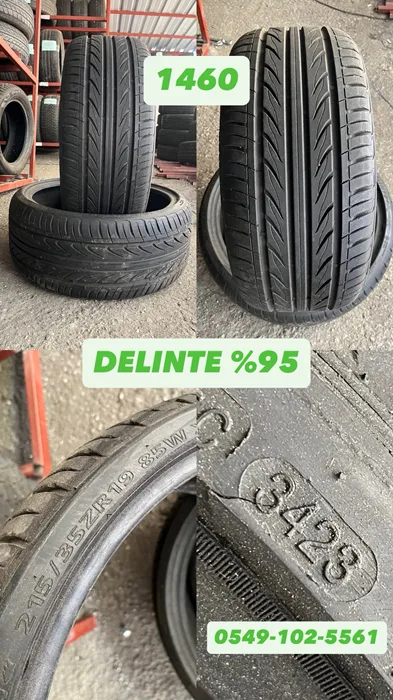 215/35R19 85W DELINTE (Y23) 2 ADET
