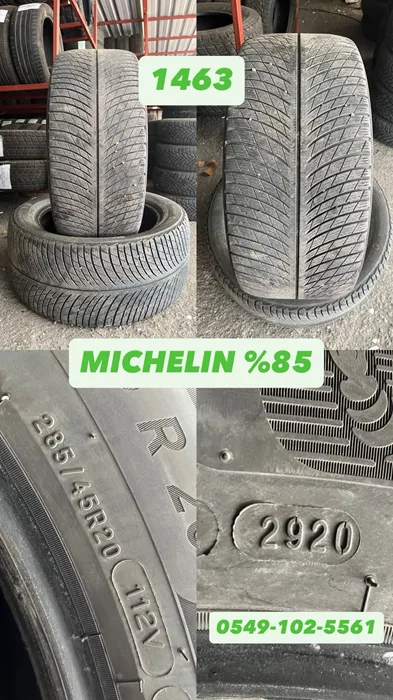 285/45R20 112V MICHELIN (K20) 2 ADET