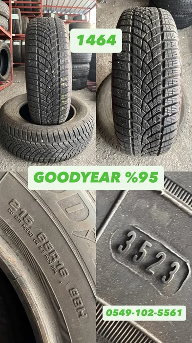 215/655R16 98H GOODYEAR (K23) 2 ADET