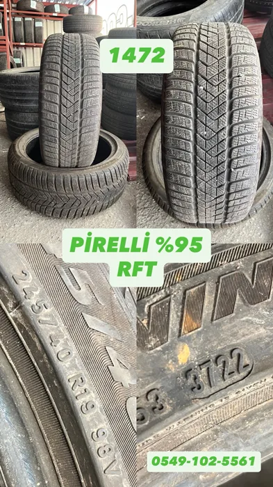 245/40R19 98V PİRELLİ RFT (K22) 2 ADET