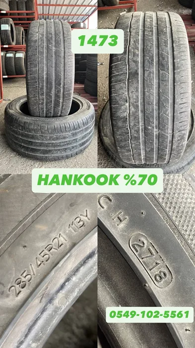 285/45R21 113Y HANKOOK (Y18) 2 ADET
