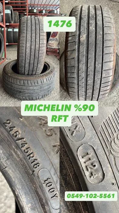 245/45R18 100Y MICHELIN RFT (Y24) 2 ADET