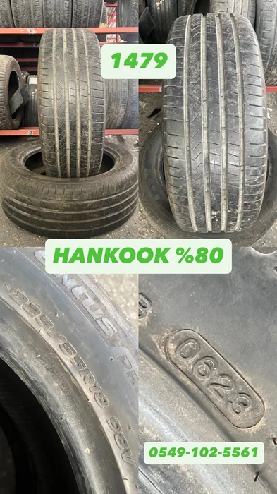 225/55R18 98V HANKOOK (Y23) 2 ADET