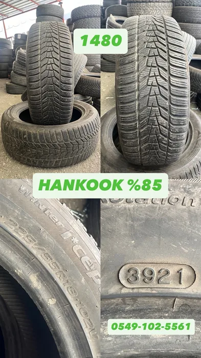 225/55R18 102V HANKOOK (K21) 2 ADET