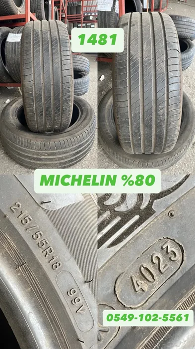215/55R18 99V MICHELIN (Y23) 2 ADET