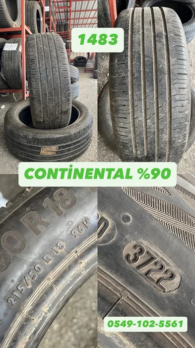 215/50R18 96V CONTİNENTAL (Y22) 2 ADET