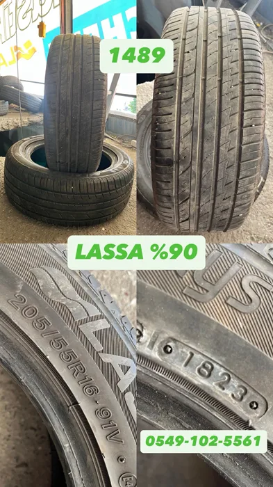 205/55R16 91V LASSA (Y23) 2 ADET