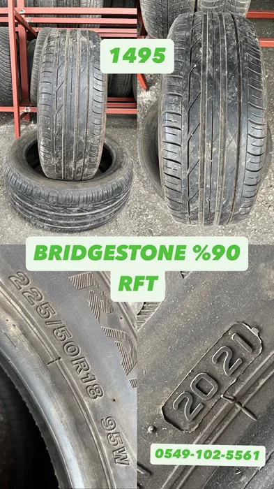 225/50R18 95W BIRDGESTONE RFT (Y21) 2 ADET