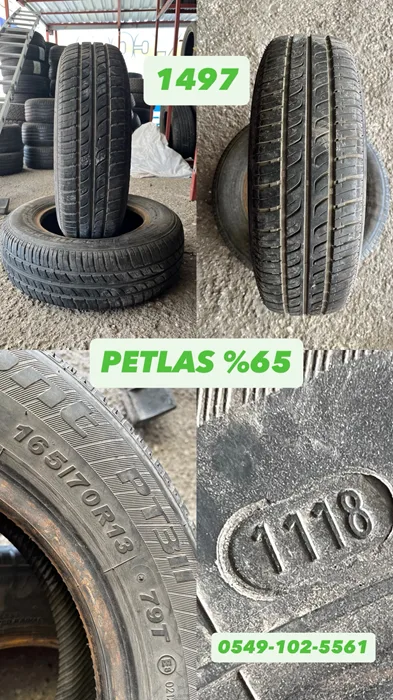 165/70R13 79T PETLAS (Y18) 2 ADET