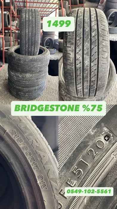 215/50R17 91V BRIDGESTONE (Y20) 4 ADET