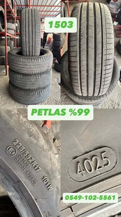 225/55R17 101W PETLAS (Y25) 4 ADET