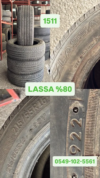 215/55R16 93V LASSA (Y22) 4 ADET
