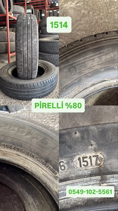 205/75R16C 110/108R PİRELLİ 2 ADET (Y17)