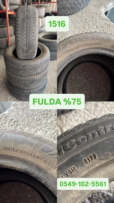 185/60R14 82H FULDA 4 ADET (4 MEVSİM)