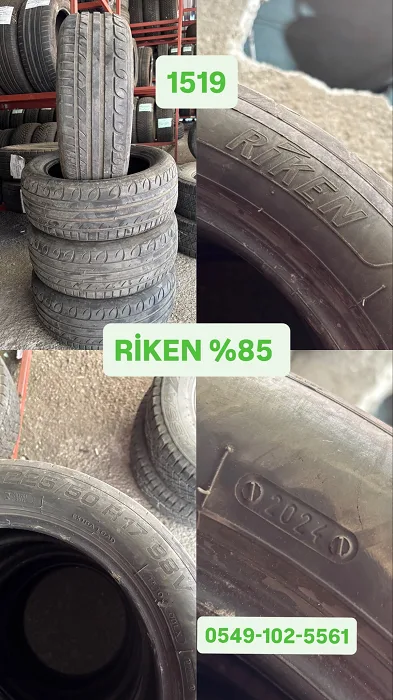 225/50R17 98V RİKEN 4 ADET (Y24)