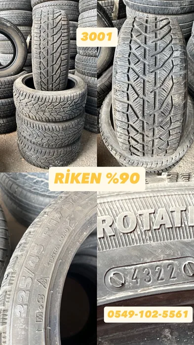 225/45R17 94V RİKEN (K22) 4 ADET