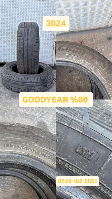 195/60R15 88V GOODYEAR (Y23) 2ADET