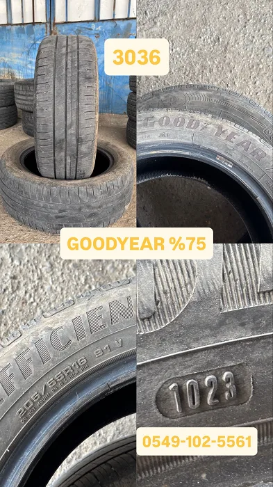 205/55R16 91V GOODYEAR (Y23) 2 ADET