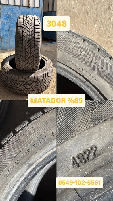 245845R196 102V MATADOR (K22) 2 ADET