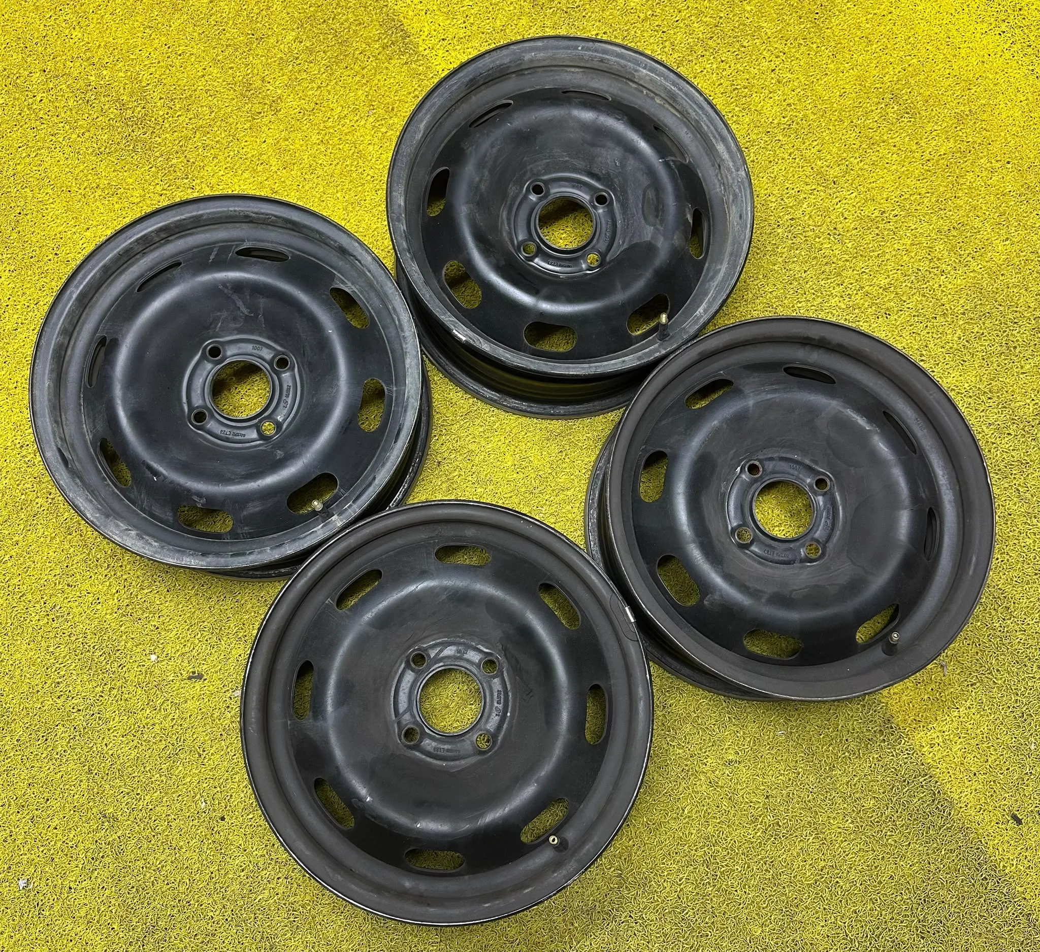 4x108 15 İNÇ J6 ET23 PEUGEOT DEMİR JANT TAKIMI