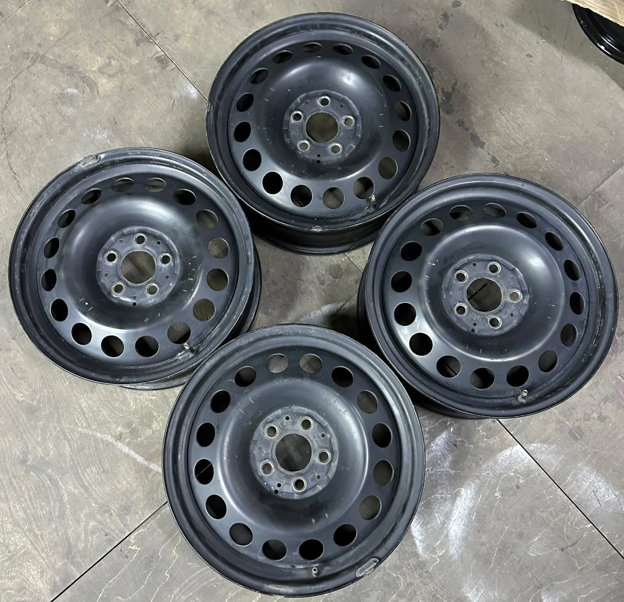 5x112 17 İNÇ J6.5 ET50 ORJİNAL MERCEDES DEMİR JANT TAKIMI