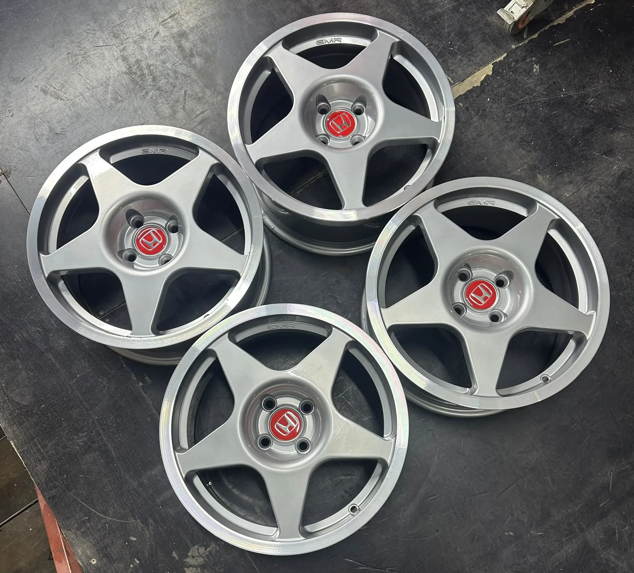 4x100 16 İNÇ J7.5 ET35 SPEEDLİNE HONDA JANT TAKIMI