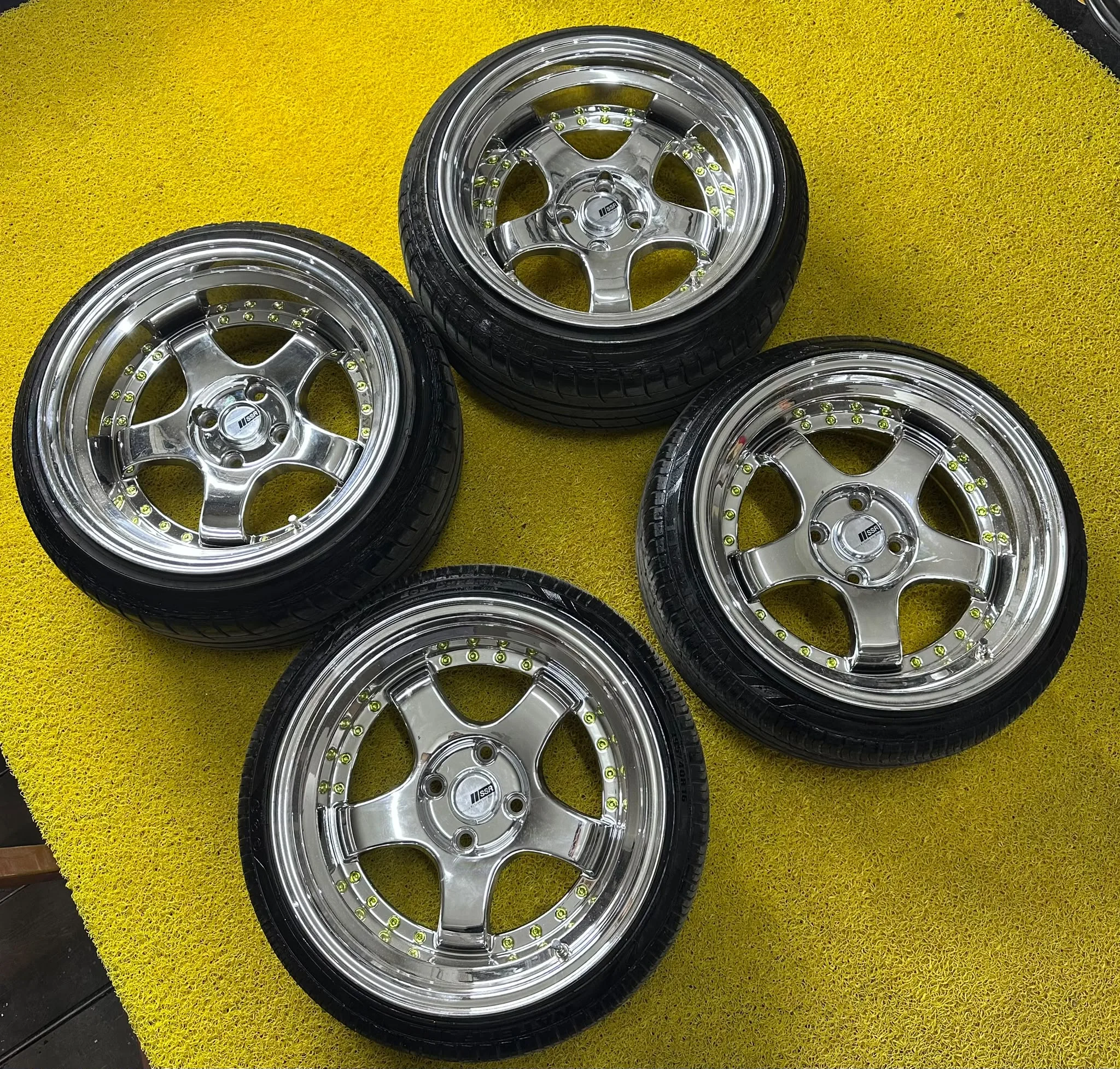 4x100 16 İNÇ J9-10 ET15-21 205/40 16 STARMAXX 2024 195/40 16 WATERFALL 2024 SSR JANT LASTİK SETİ